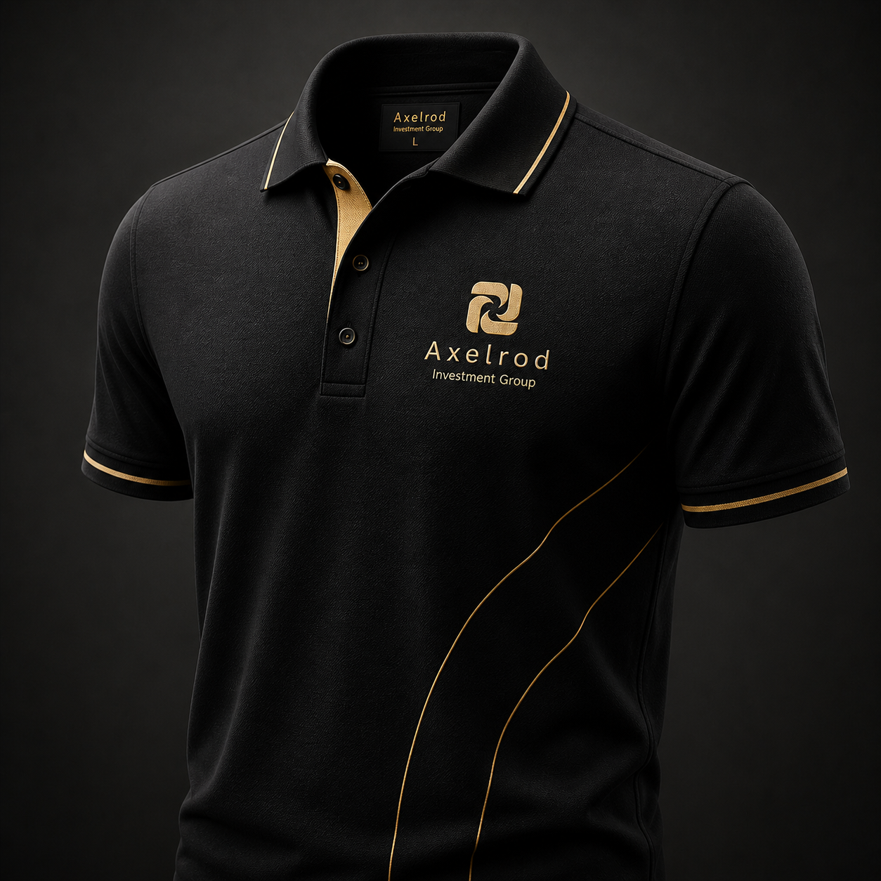 Axelrod polo shirt embroidery