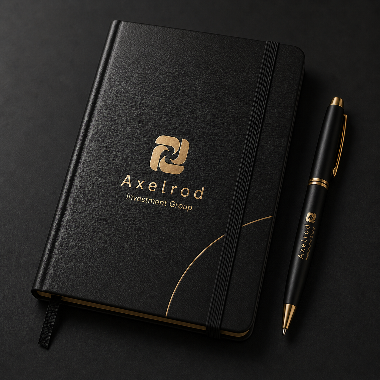 Axelrod executive diary and pen