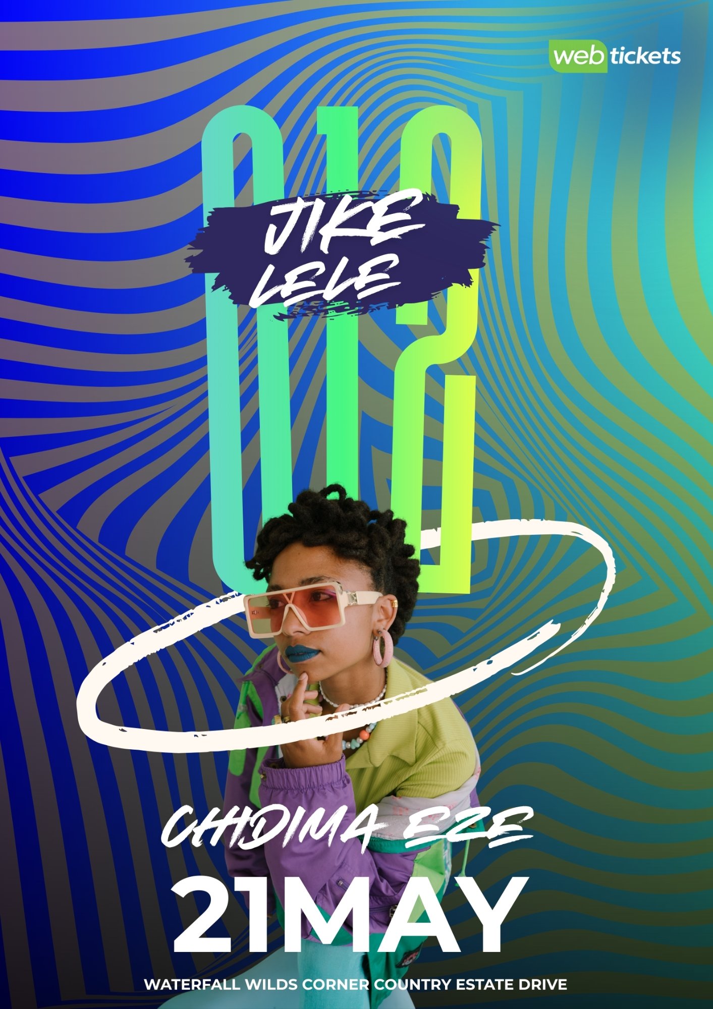 012 Jikelele artist poster